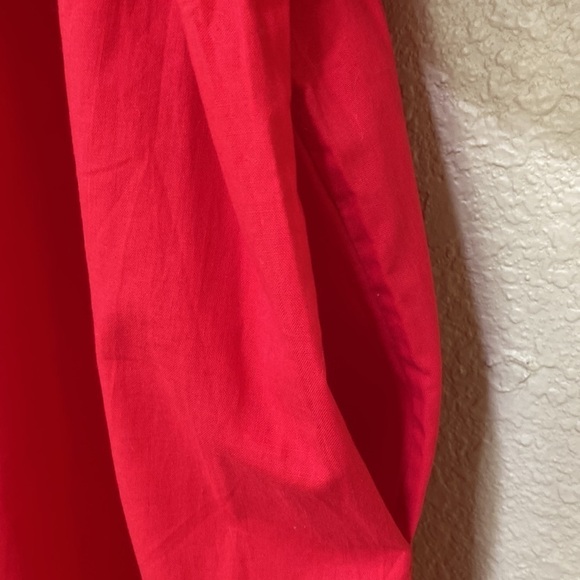 VINTAGE Raquel Unger Cotton Cactus Print Dress with Pockets - Picture 6 of 8